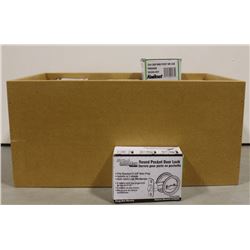 LOT OF 30 NEW ASSORTED WEISER PASSAGE DOOR LOCKS