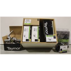 LOT OF OPENED TAYMOR ASSORTED PASSAGE HANDLES