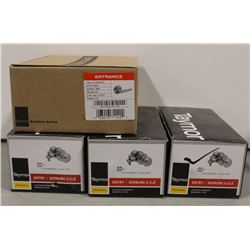 LOT OF OPENED TAYMOR ASSORTED ENTRY HANDLES