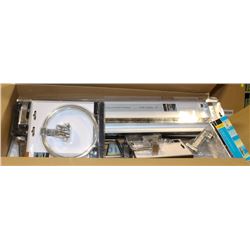 LOT OF NEW ASSORTED TAYMOR BATHROOM ACCESSORIES