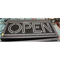 NEON OPEN SIGN