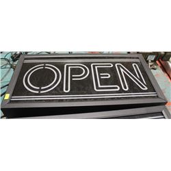 NEON OPEN SIGN