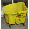 Image 1 : RUBBERMAID MOP BUCKET WITH ASSORTED CASTERS