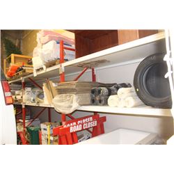 4 SECTIONS OF 8 FT HEAVY DUTY METAL PALLET RACKING