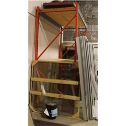 SING SECTION OF 8FT HEAVY DUTY PALLET RACKING