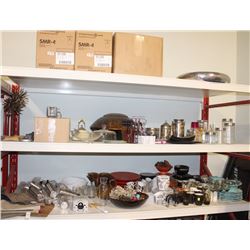 LARGE LOT OF ASSORTED LIVING AND DINING ROOM DECOR