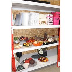 LARGE LOT OF SHOWHOME DECOR BASKETS