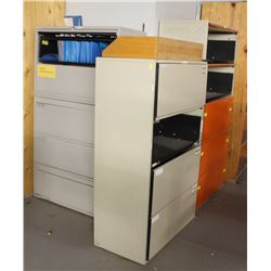 LOT OF 3 LATERAL FILING CABINETS