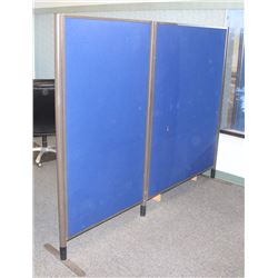 LOT OF 6 ASSORTED OFFICE DIVIDERS