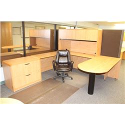 DESK CHAIR AND LATERAL FILING CABINET
