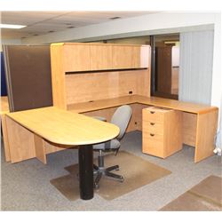 DESK CHAIR AND FILING CABINET