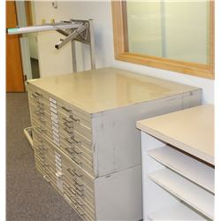DRAFTING CABINET AND BLUEPRINT HOLDER
