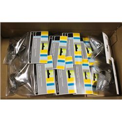 CASE OF 50 NEW TAYMOR INFINITY ROBE HOOKS