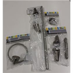 NEW TAYMOR INFINITY 24" TOWEL BAR AND PAPER HOLDER