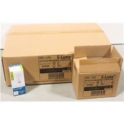 CASE OF 48 E-LUME CFL 13 WATT BULBS