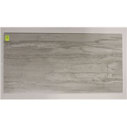 24" X 12" GREY GRANITE STYLE PORCELAIN TILE (6901)