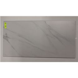 24"  X 12" CARRARA PORCELAIN TILE (6903)