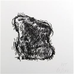 William Tucker, Untitled from Sculpture Center Portfolio, Printed letterpress