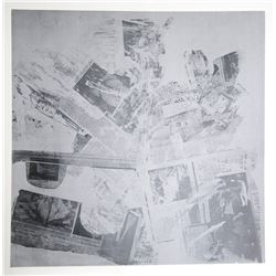 Robert Rauschenberg, Features from Currents, #60, Hand-Printed Silkscreen