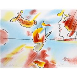 Peter Max, Boat Flyer, Lithograph