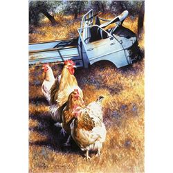 Sandra Lawrence, Dumped, Gouache Painting