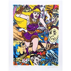 Gudmundur Erro, The Moonwalker, Lithograph