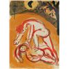 Image 1 : Marc Chagall, Cain and Abel from Drawings for the Bible, Lithograph