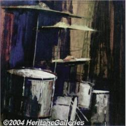 Sandy Nelson "Let There Be Drums" Original Cover Art and Album Imperial 9159 (1961).