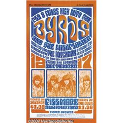 The Byrds - Concert Poster (West Coast Lithograph Company, 1966).