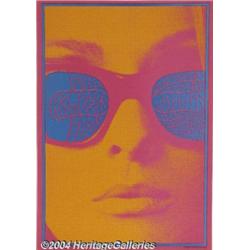 Chambers Brothers- Concert Poster, "Neon Rose" (The Matrix, 1967).