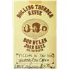 Image 1 : Bob Dylan and Joan Baez - Concert Poster, "Rolling Thunder Revue" (Zebra Concerts, 1976).