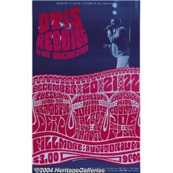 Otis Redding and the Grateful Dead - Concert Poster (West Coast Lithograph, 1966).
