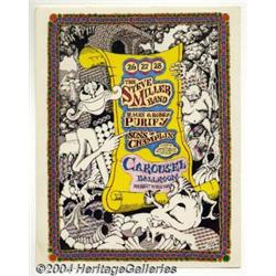 Steve Miller Band - Concert Poster, Carousel Ballroom (1968).