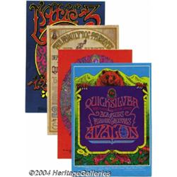 Family Dog Postcards Group of Ten (Tea Lautrec Litho, 1967-68).