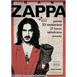 Frank Zappa Tour Poster (1975).