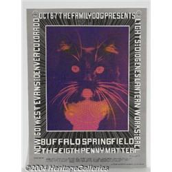 Buffalo Springfield - Concert Poster (Family Dog, 1967).