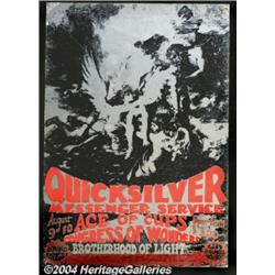 Quicksilver Messenger Service - Concert Poster (Sound Factory, 1969).