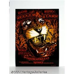 Bob Seger - Concert Poster (Armadillo Wdhq, 1975).