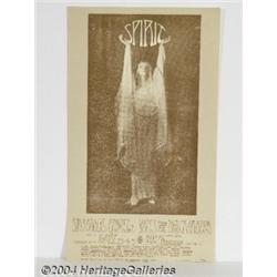 Spirit - Family Dog Concert Poster (Tea Lautrec Litho, 1968).