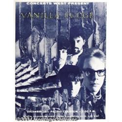 Vanilla Fudge and Led Zeppelin - Concert Poster (Concerts West, 1969).