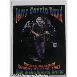 Jerry Garcia Band - Concert Poster (1993).