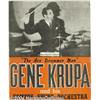 Image 1 : Gene Krupa Signed Window Card.