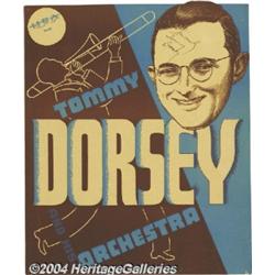 Tommy Dorsey Signed Window Card