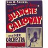 Image 1 : Blanche Calloway Signed Window Card.