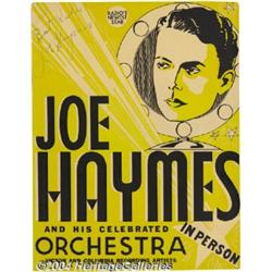 Joe Haymes, Tal Henry, and Larry Clinton Signed Window Cards.