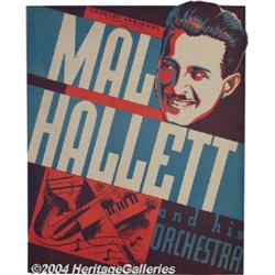 Mal Hallet, Hudson-DeLange, and Rudy Bundy Unsigned Window Cards.