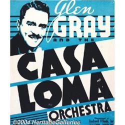 Glen Gray, Shep Fields, and Sammy Kaye Unsigned Window Cards.