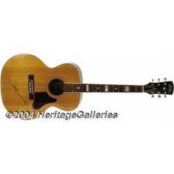 Hank Snow Autographed Guitar.