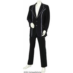 Daddy Kendall Two-Piece Navy Suit and Hat.