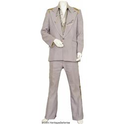 Kenny Rogers Outfit Designed by Bill Whitten, Award, Platinum Album, and Signed Photo